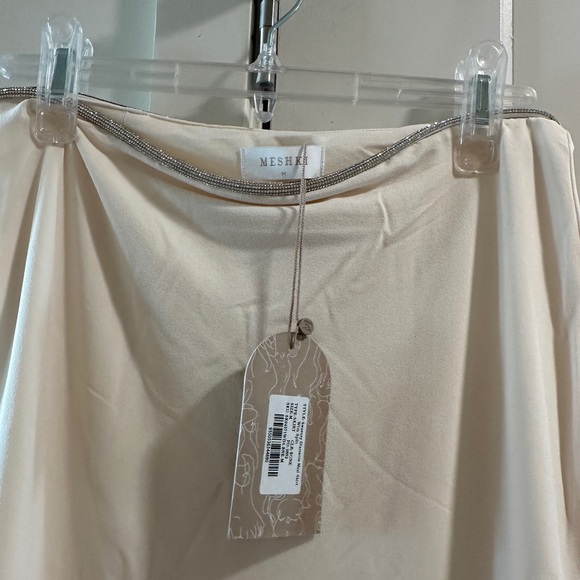 Meshki Diamante Maxi Skirt With Split - Picture 7 of 7